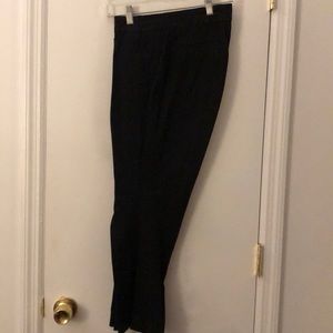 J Crew Cameron Crop Black Pant. Size 8